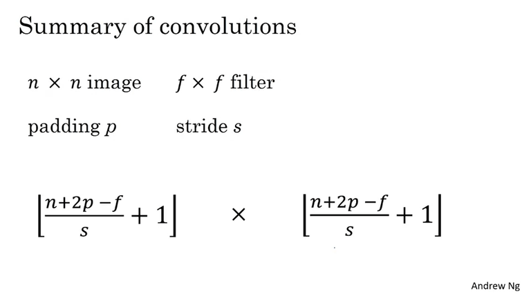 Strided Convolutions